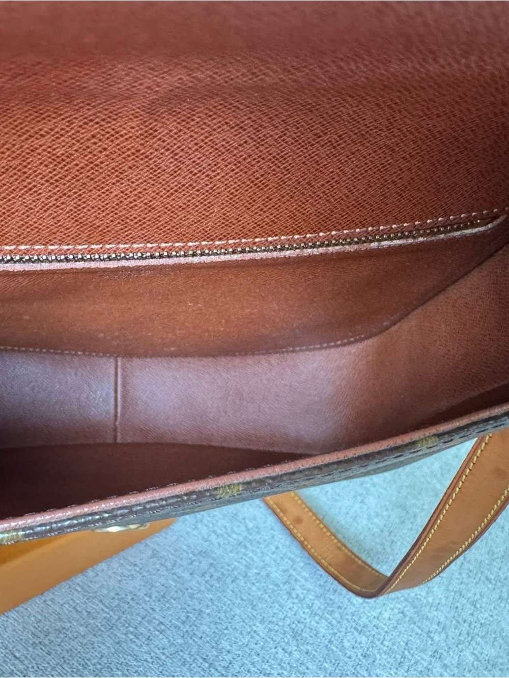Louis Vuitton Monogram Canvas Saddle Crossbody with Vachetta Trim - Picture 8 of 16